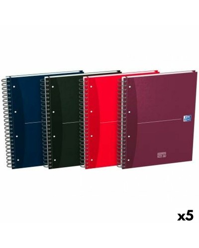 Oxford Europeanbook 4 A4+ Maxi Exercise Book Squared - Set of 5
