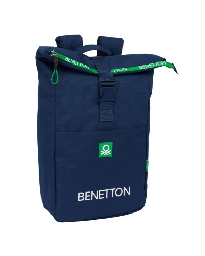 Laptoptas Benetton Green Marineblauw 28 x 42 x 13 cm