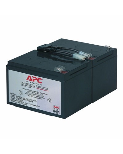Batterij voor Ononderbreekbaar Stroomvoorzieningssysteem SAI APC RBC6 Navulling 24 V