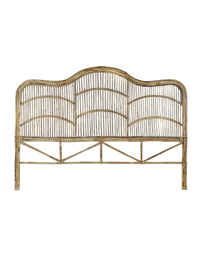 Cabecero de Cama DKD Home Decor Blanco Natural 178 x 4 x 128 cm