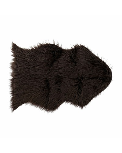 Carpet DKD Home Decor Brown With hair 60 x 90 x 2 cm