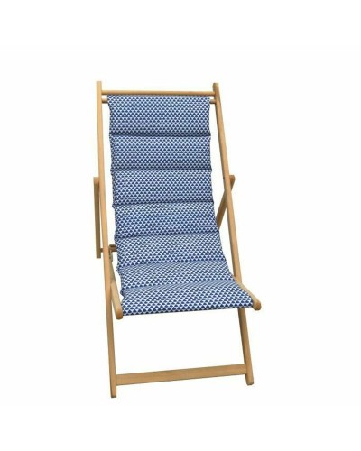 Lettino Jardin Prive Fjord Azzurro 106 x 55 x 95 cm