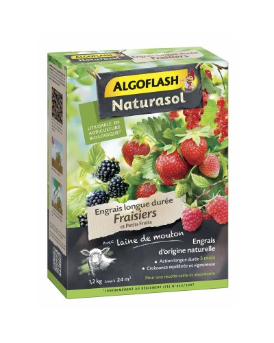 Kunstmest voor planten Algoflash Aardbei, zwarte bes, braam, bosbes, framboos