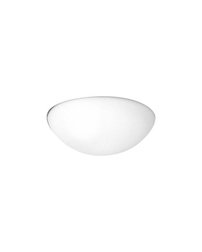Pantalla de Lámpara EDM 33803-4 Recambio Cristal Blanco 18,5 cm