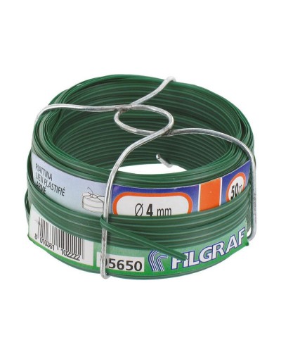 Garnspule Filgraf laminiert 4 mm x 50 m Metall grün