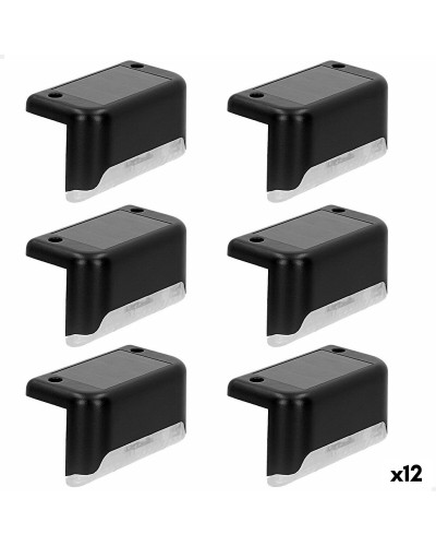 Belysning Aktive Rostfritt stål Plast 8 x 4,5 x 4 cm (12 antal)