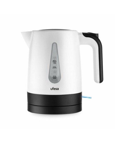 UFESA Electric Kettle 1.7L, Automatic Shut-off, Concealed Heating Element
