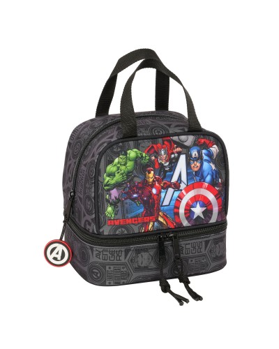 Sac à goûter The Avengers Vendetta Noir 20 x 20 x 15 cm