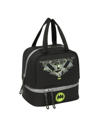 Boîte à goûter Batman Game Over Noir - 20x20x15 cm - École et Loisirs
