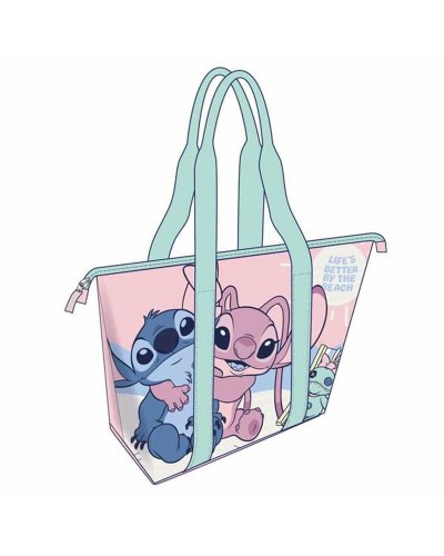 Strandtas Stitch Blauw 47 x 33 x 15 cm