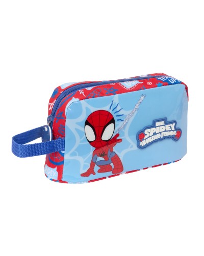 Boîte à Goûter Isotherme Spider-Man Rescue Bleu Rouge - École Voyage
