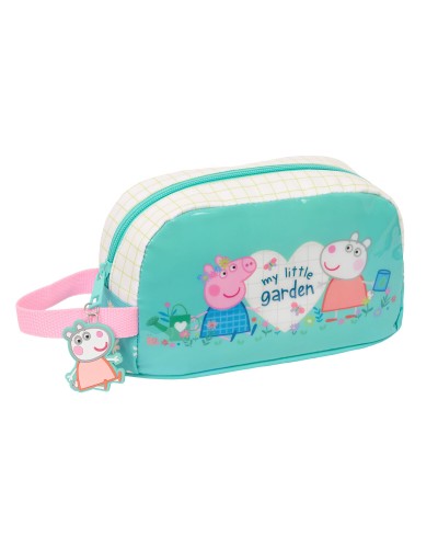 Peppa Pig Thermal Lunch Bag - Pretty Flowers Yellow Mint 21.5x12x6.5cm

