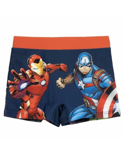 Boys' Avengers Swimsuit Dark Blue - Sea Pool Marvel
