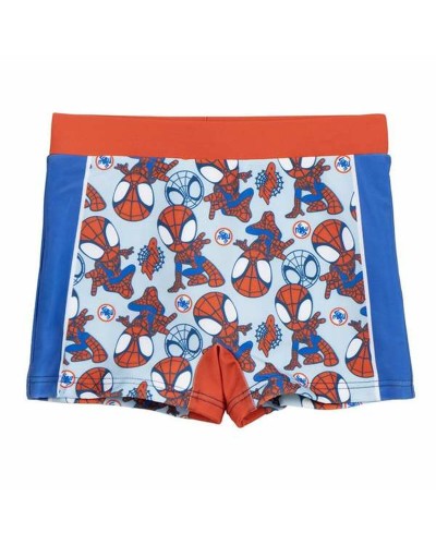 Spider-Man Badehose für Kinder, Blau - Marvel, Schnelltrocknend
