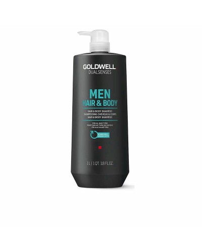 Goldwell Dualsenses Men Shampoo 1 Liter - Revitalizing Cleanser
