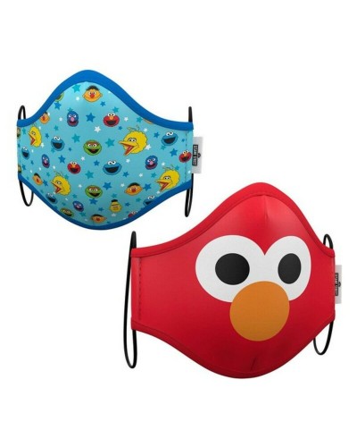 Hygieeninen uudelleen käytettävä hengityssuojain Sesame Street Premium 3-5 vuotta