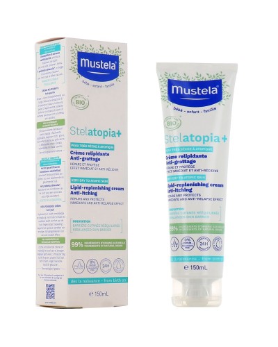Mustela Stelatopia Emollient Cream - Atopic-Prone Skin 150ml
