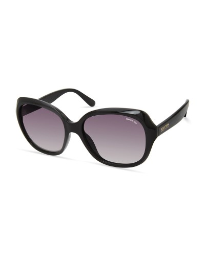 Kenneth Cole KC2980: Damen Sonnenbrille, Schwarzer Rahmen, Gläser ø 56 mm
