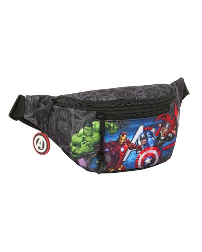 Avengers Vendetta Bauchtasche Schwarz - 23x12x9 cm - Offizielle Avengers Tasche
