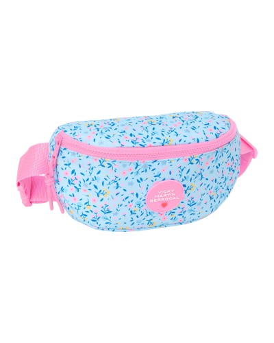 Vicky Martín Berrocal Marsupio Paraíso Pink Blue 23cm - Women's Fashion
