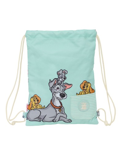 Blue Drawstring Backpack - 26x34 cm - Sports Bag School Leisure Time
