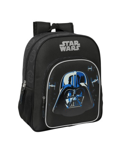 Sac à Dos Scolaire Star Wars Rebellion Noir - 32x38x12cm - Parfait pour l'École
