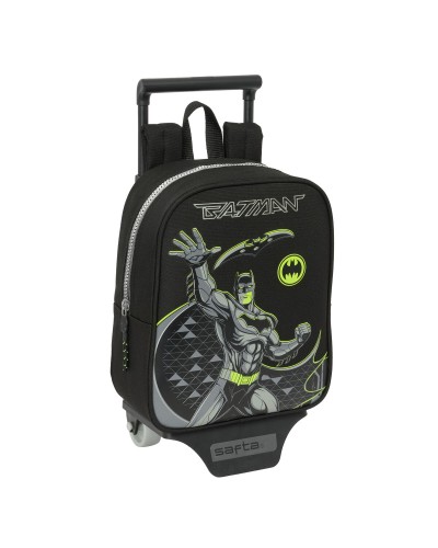 Trolley Escolar Batman Game Over Negro - 22x27x10 cm - Mochila con Ruedas Niño
