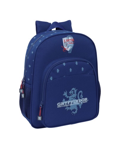 Sac à Dos Scolaire Harry Potter Captain Bleu Marine - 32x38x12 cm - Officiel
