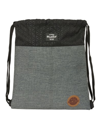 Sac à dos Cordini BlackFit8 Old School Noir Gris 35x40cm - Sport & Loisirs
