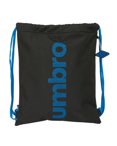 Sac Kelme Jet Black Noir 35x40 cm - Sac de Sport avec Cordons
