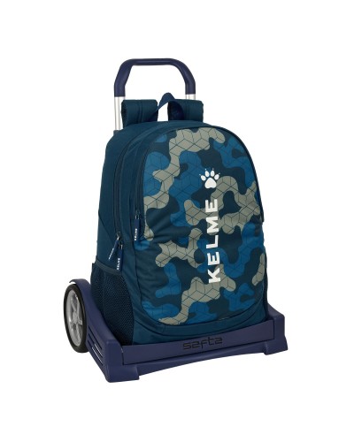 Schoolrugzak met Wielen Kelme Epic Marineblauw 32 x 44 x 16 cm