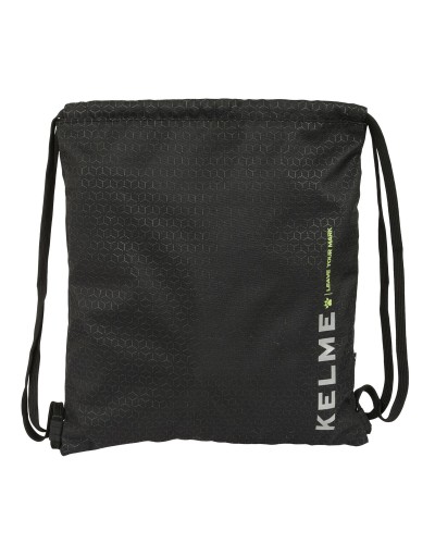 Kelme Iron Black Backpack Drawstring Bag: 35x40cm Sports/Leisure Bag
