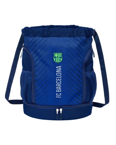 F.C. Barcelona Marineblauer Rucksack - Sportbeutel 35x40cm - Offiziell
