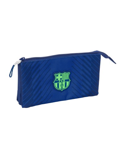 Necessaire FC Barcelona Marineblau - 22x12x3 cm - Offizielles Barça Produkt
