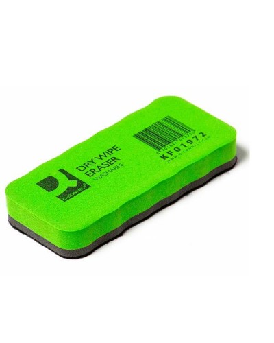 Q-Connect Whiteboard Eraser White - Plastic, Effective Cleaning
