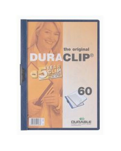 Durable 2209-07: Carpeta Azul A4 - Portadocumentos Oficina
