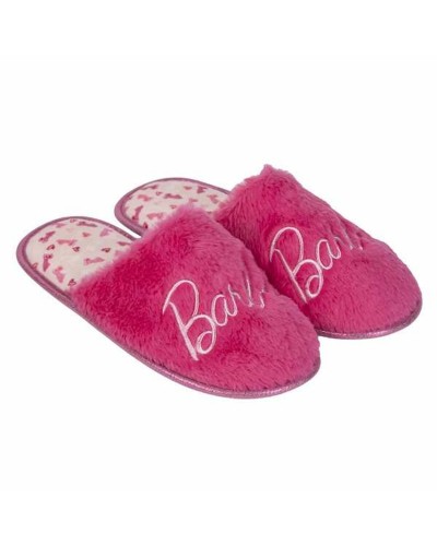 Pantoufles Barbie Rose - Douces et Chaudes - Taille Unique - Idée Cadeau
