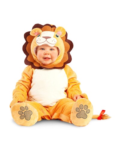 Kostuums voor Baby's My Other Me Leeuw 4 Onderdelen
