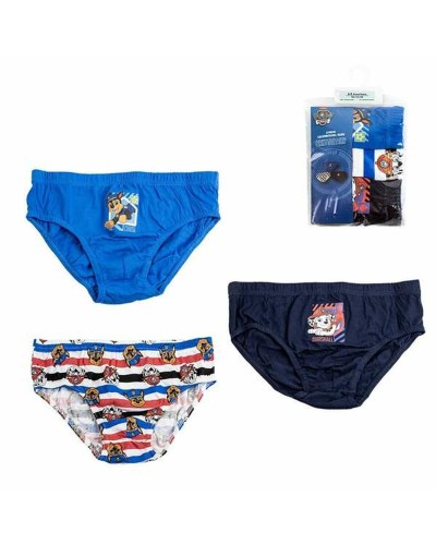 Paw Patrol Slip Homme Multicolore - Pack Caleçons Coton Enfant
