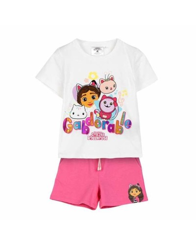 Gabby's Dollhouse Set Mädchen Kleidung Weiß - Babybekleidung
