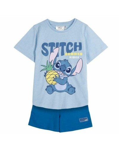 Blue Stitch Set: Fleece Tracksuit, T-Shirt and Pants - Child/Baby
