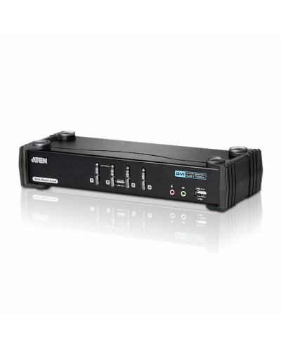 Aten CS-1784A 4-Port USB 2.0 Audio/Mic KVM Switch

