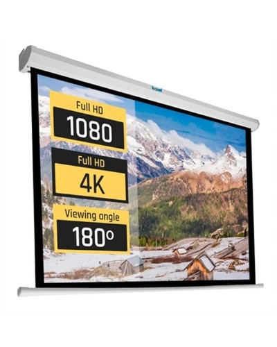 Pantalla de Proyección Manual de 92" para Pared/Techo para Cine en Casa
