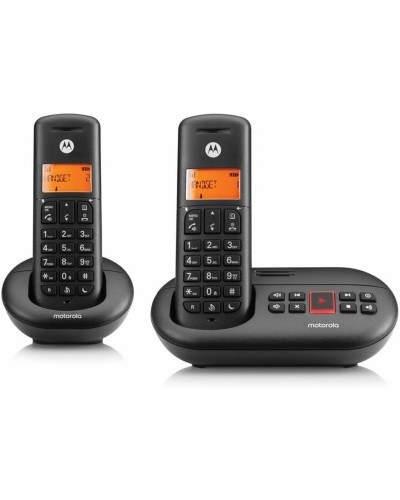 Motorola E212 Schnurloses Telefon - Display, Telefonbuch, Eco-Modus
