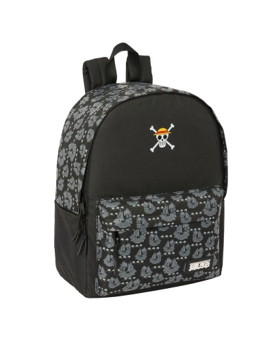 Laptopryggsäck One Piece Pirates Svart