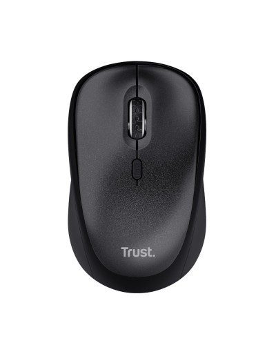 Mouse Trust TM-201 Schwarz: Optisch 1600 DPI - Präzision und Kontrolle
