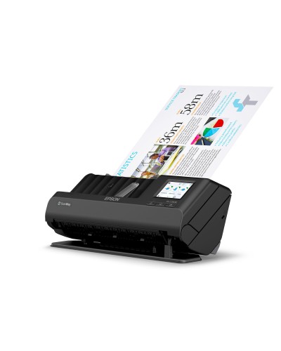 Epson ES-C380W Escáner de Documentos A4 Inalámbrico Portátil Rápido
