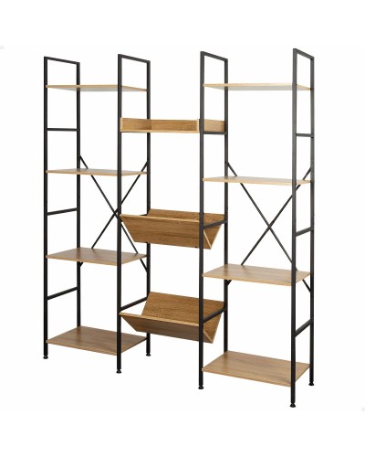 Estantería Max Home Acero Melamina Aglomerado 125 x 150 x 27 cm