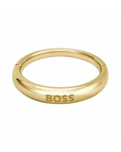 Hugo Boss Damenring Edelstahl Roségold Größe 14
