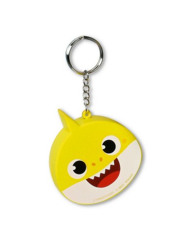 Sleutelhanger Baby Shark Beach Day Geel